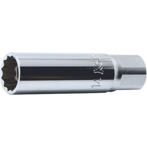 Ko-ken 3305P-16 3/8 Sq. Dr. Spark Plug Socket  16mm 12 point Length 70mm Magnet