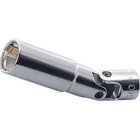 Ko-ken 4340C-20.8 1/2 Sq. Dr. Universal Spark Plug Socket  20.8mm 6 point Length 100mm Spring Clip