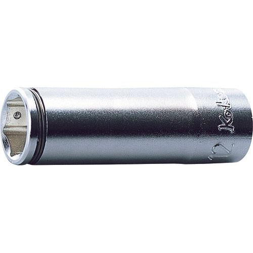 Ko-ken 3350M-12 3/8 Sq. Dr. Socket  12mm Nut Grip Length 55mm