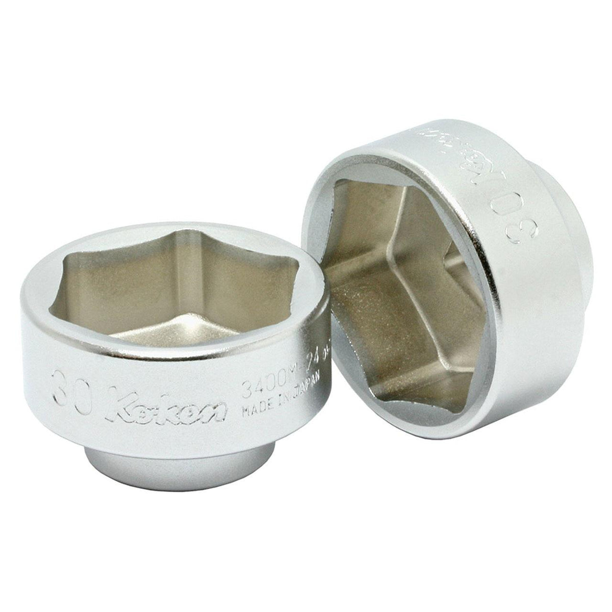 Ko-ken 3400M.24-32 3/8 Sq. Dr. Socket  32mm 6 point Length 24mm