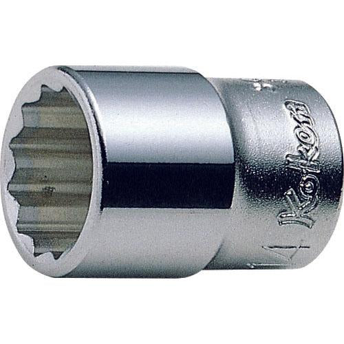 Ko-ken 3405M-14 3/8 Sq. Dr. Socket  14mm 12 point Length 27mm