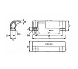 JERGENS HANDLE, MACHINE GUARD CH, ERGOSTYLE - 34242