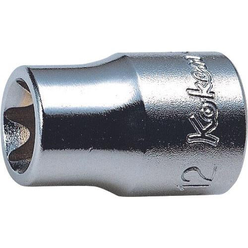 Ko-ken 3425-E4 3/8 Sq. Dr. Socket TORX E4  Length 26mm