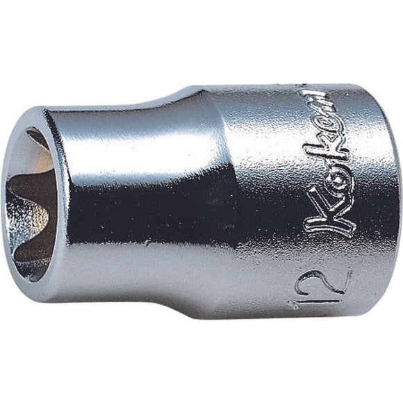 Ko-ken 3425-E16 3/8 Sq. Dr. Socket TORX E16  Length 26mm