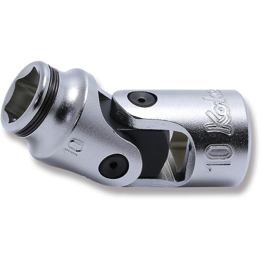 Ko-ken 3441M-10 3/8 Sq. Dr. Universal Socket  10mm Nut Grip Length 46mm
