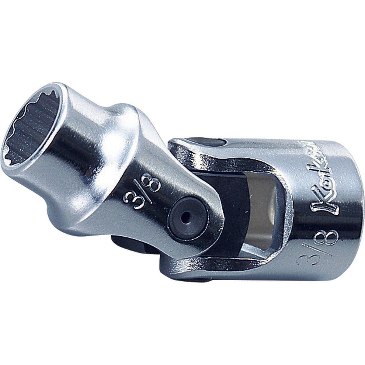 Ko-ken 3445M-13 3/8 Sq. Dr. Universal Socket  13mm 12 point Length 51mm