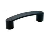 JERGENS HANDLE, FRONT MT, BLACK, 5.67, ERGO STYLE - 34468
