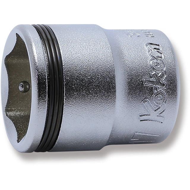 Ko-ken 3450M-17 3/8 Sq. Dr. Socket  17mm Nut Grip Length 28mm