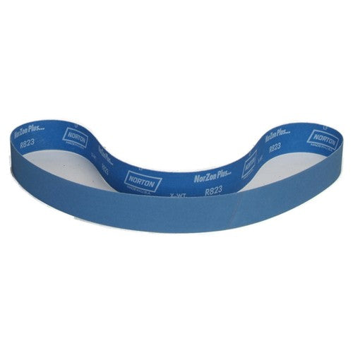 Norton Abrasives MH61B0126905 1" x 42" NorZon Plus R821 Narrow Belt 40 Grit Zirconia Alumina