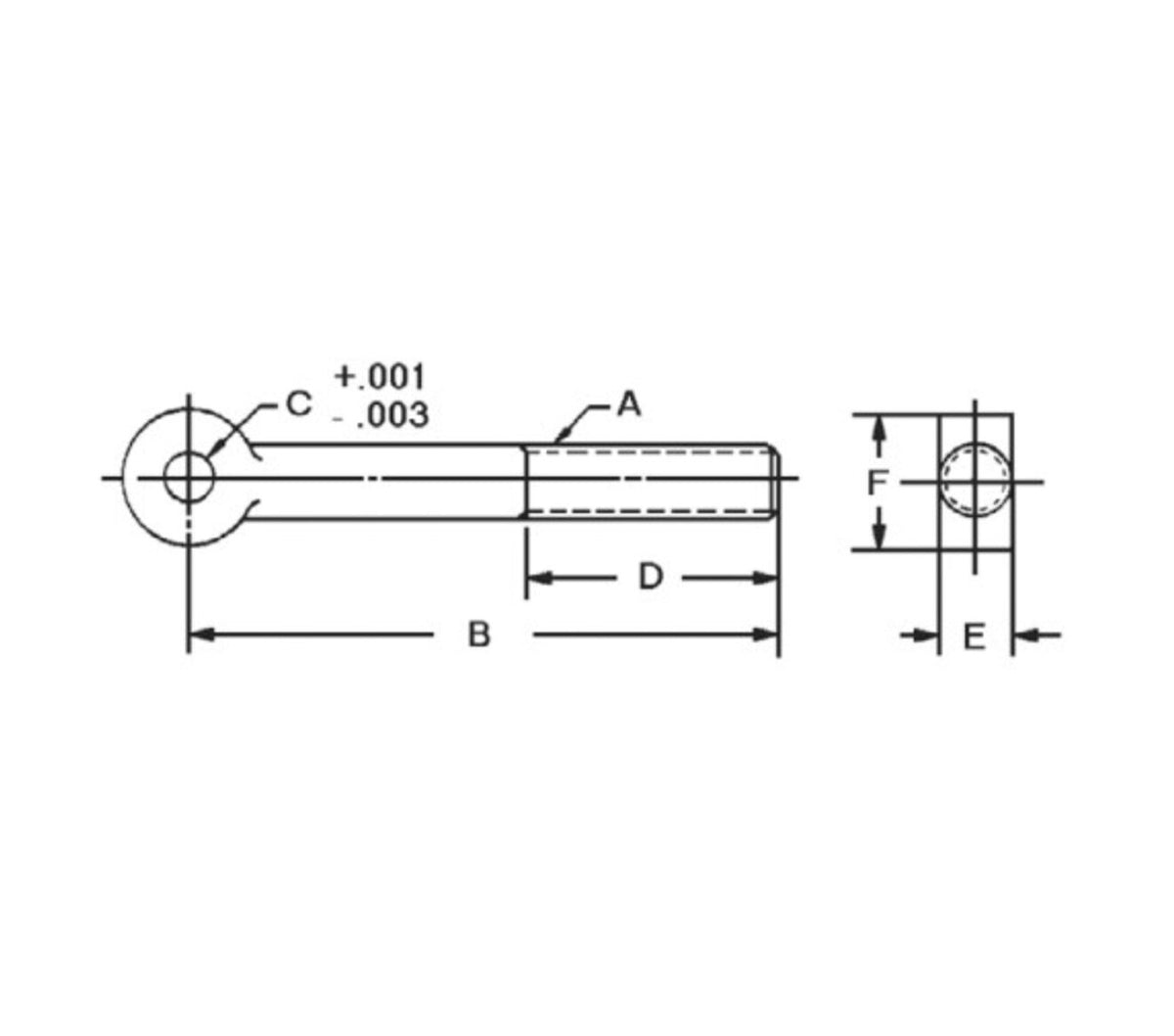 JERGENS ROD END, 5/8-11 - 35311