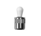 JERGENS SPRING LOCATOR PIN, W/SPRING, .438, 11.2 LB, WITH SEAL, STL PIN, SILVER - 36205