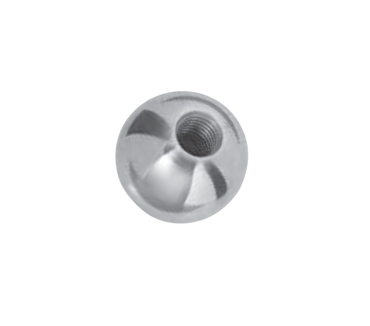 JERGENS BRASS BALL 10-32 - 36540