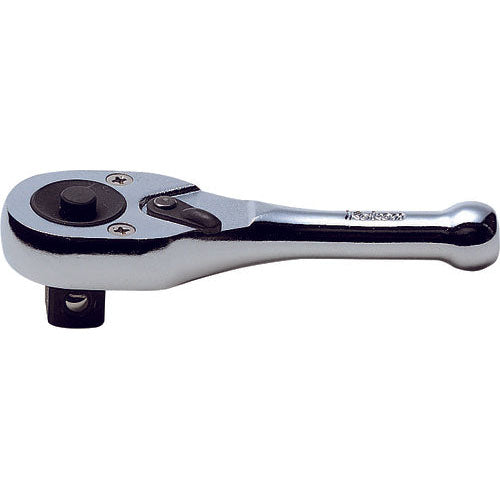Ko-ken 3749SB-1/2 1/2 Sq. Dr. Ratchet Handle  24 teeth Short Length 110mm Push Button