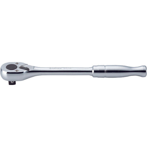 Ko-ken 3753P 3/8 Sq. Dr. Ratchet Handle  24 teeth  Length 200mm  Polished Handle