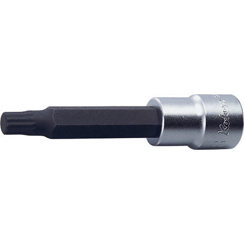 Ko-ken 4010M.120-8(12P) 1/2 Sq. Dr. Bit Socket  8mm Double-Hex Length 120mm For Cylinder head bolt