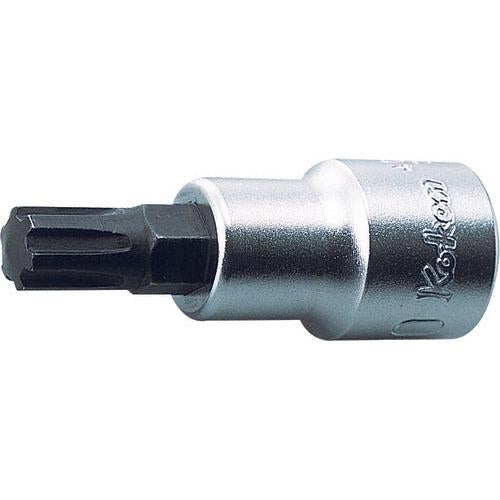Ko-ken 4027.60-M9 1/2 Sq. Dr. Bit Socket Ribe-CV M9  Length 60mm