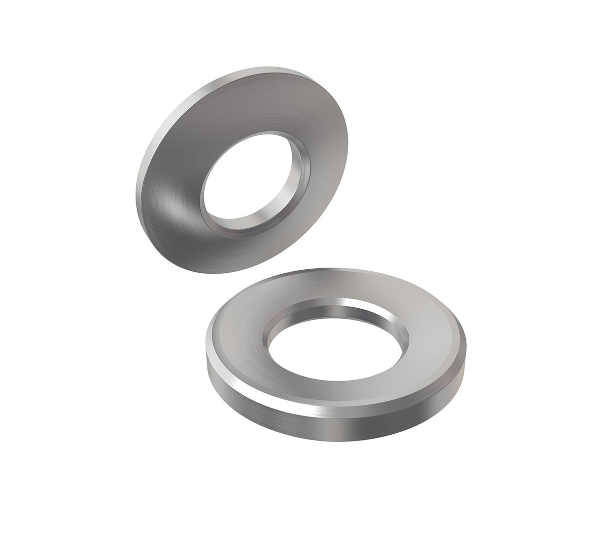 JERGENS SPHERICAL WASHER, 1/2 2PC SS - 41205