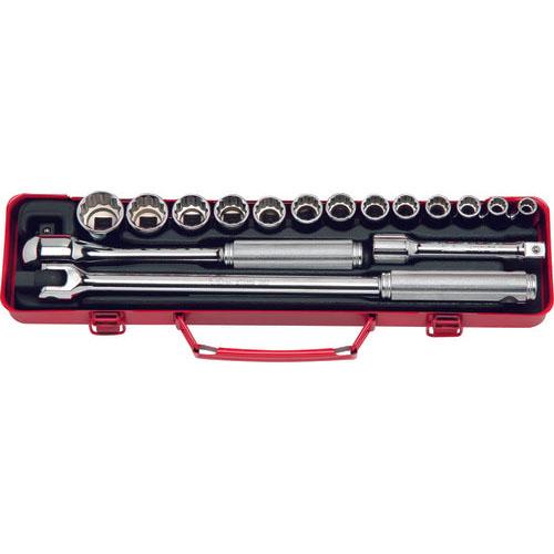 Ko-ken 4230M 1/2 Sq. Dr. Socket set   12 point   17 pieces