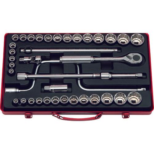 Ko-ken 4238AM 1/2 Sq. Dr. Socket set   12 point   38 pieces