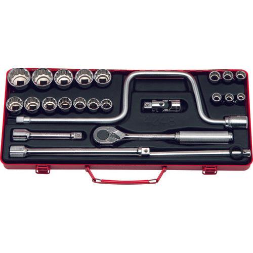 Ko-ken 4248M 1/2 Sq. Dr. Socket set   12 point   24 pieces