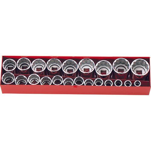 Ko-ken 4251M 1/2 Sq. Dr. Socket set   12 point   22 pieces