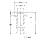JERGENS ZERO POINT STUD, K02 - 427302