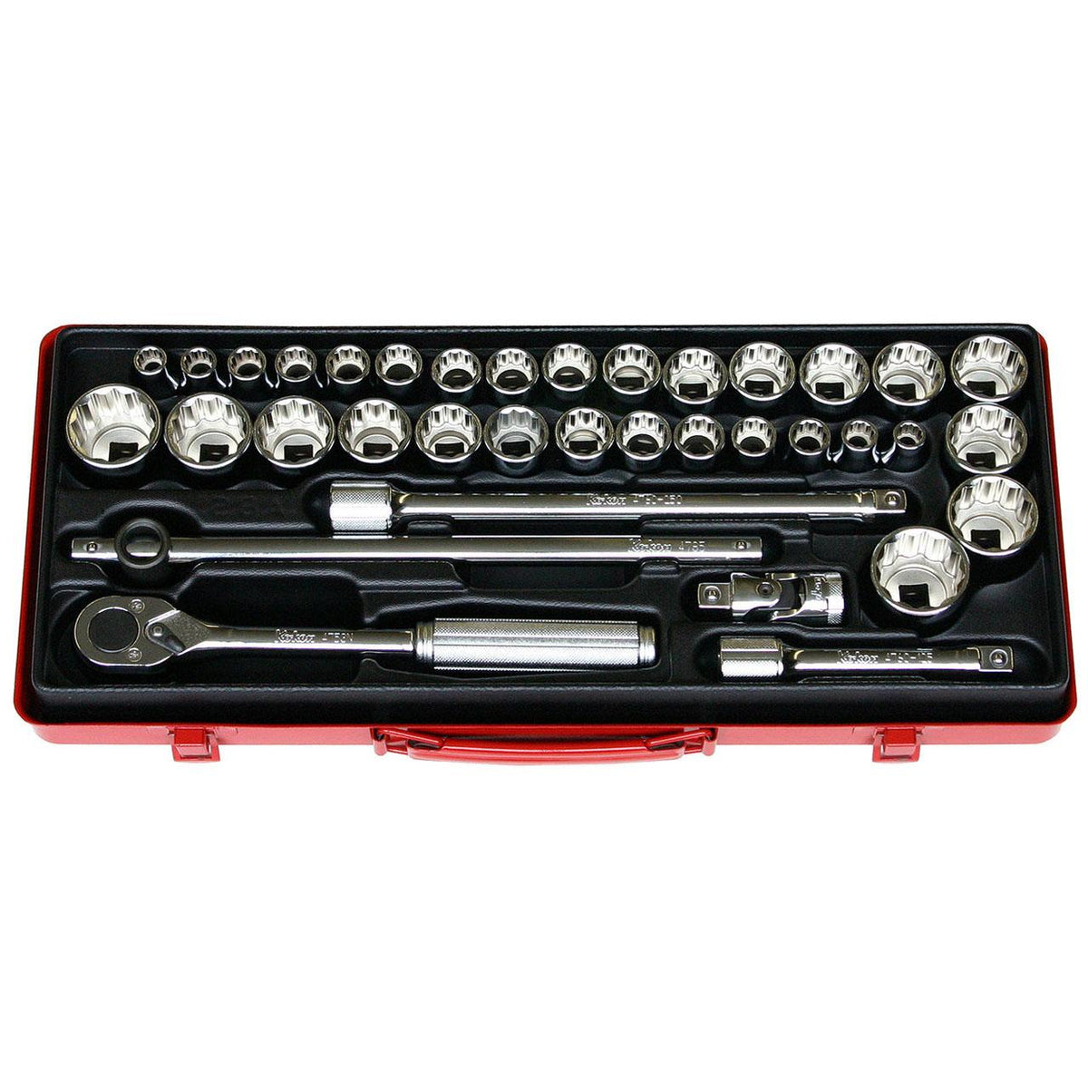 Ko-ken 4279AM 1/2 Sq. Dr. Socket set   12 point   38 pieces
