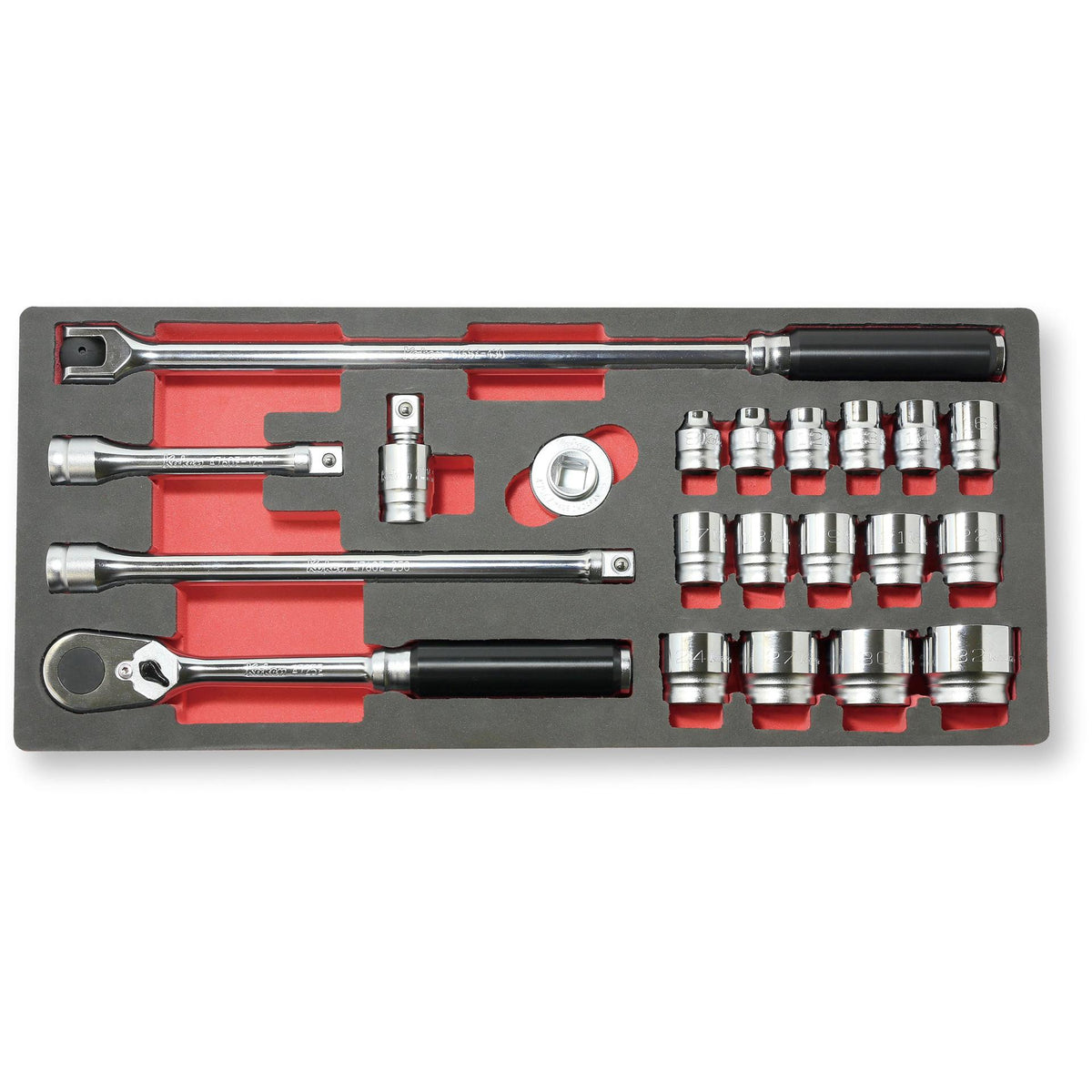 Ko-ken 4285Z 1/2 Sq. Dr. Socket set     Z-series 21 pieces