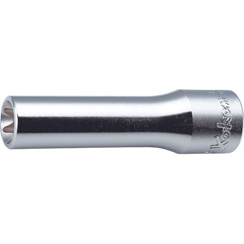 Ko-ken 4325-E18 1/2 Sq. Dr. Socket TORX E18  Length 77mm