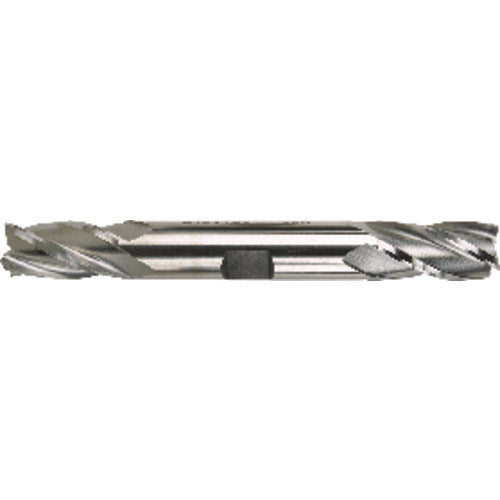 Morse Cutting Tools MT2243059 21/64" x 3/8" x 3 1/2" 4 Flute Double End HSS Finishing Center Cutting End Mill-Uncoated Series/List #4553