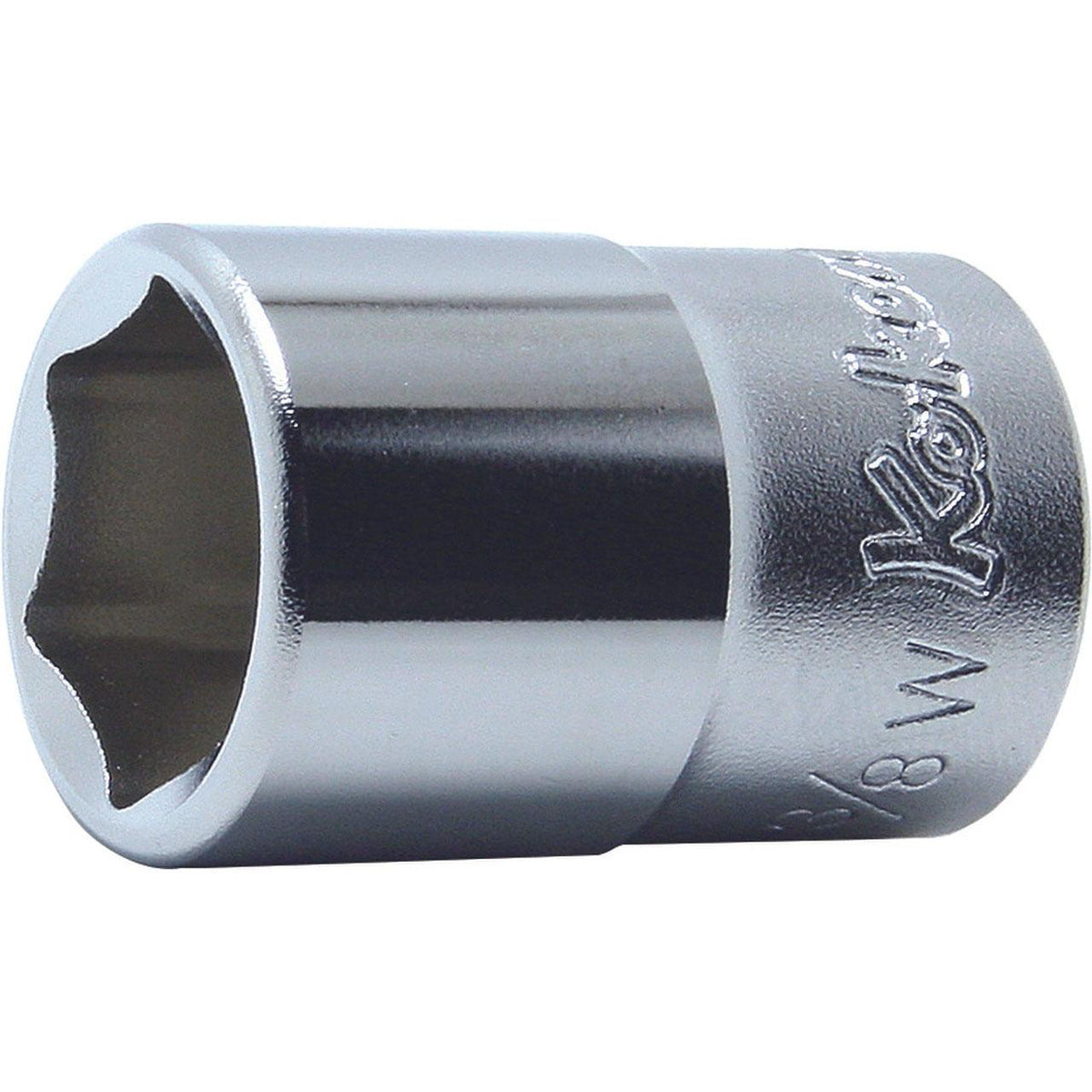 Ko-ken 4400W-7/16 1/2 Sq. Dr. Socket Whitworth 7/16 6 point Length 38mm