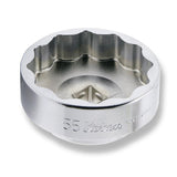 Ko-ken 4405M-55DU 1/2 Sq. Dr. Socket  55mm 12 point Length 31mm For Rear Wheel Nut  Motorcycle