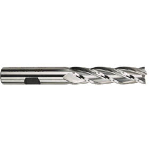 Morse Cutting Tools MT2244188 11/2" x 11/4" x 4" x 61/2" 4 Flute Single End HSS Finishing Center Cutting End Mill-Uncoated Series/List #4551