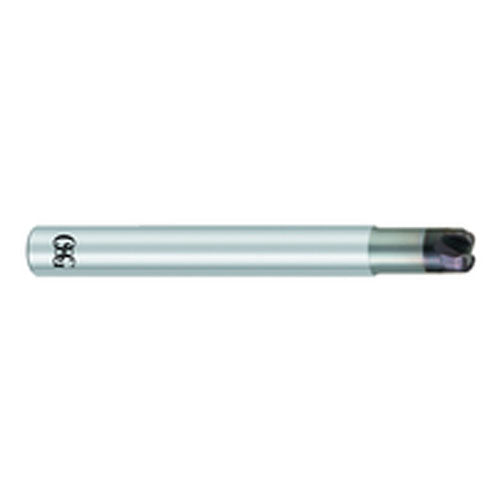 OSG USA, Inc. TP4844700311 1/4 Dia. ?1/4 Shank ?0.1 DOC ?3 OAL, Carbide WXS, 4 Flute, Round, Ballnose End Mill
