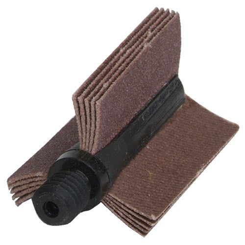 Merit MM4554131 5 1/2" X 1 1/2" Bore Polisher 240 Grit Very Fine Aluminum Oxide Fits 3 1/8"-4" Inside Diameter X Weight Cotton/Poly Backing