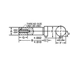 JERGENS BOLT, 5/8 X 3-1/2, KWIK STRIP - 46611