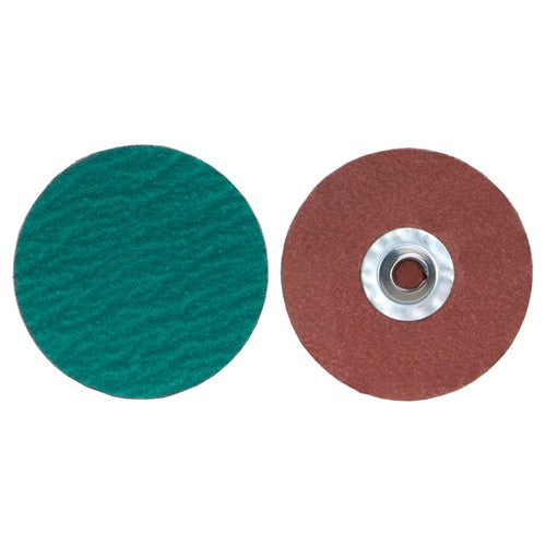 Merit MM5968434 1" x 1/4" Metalite R228 Cloth Quick Change Disc Type TS/II 120 Grit Aluminum Oxide