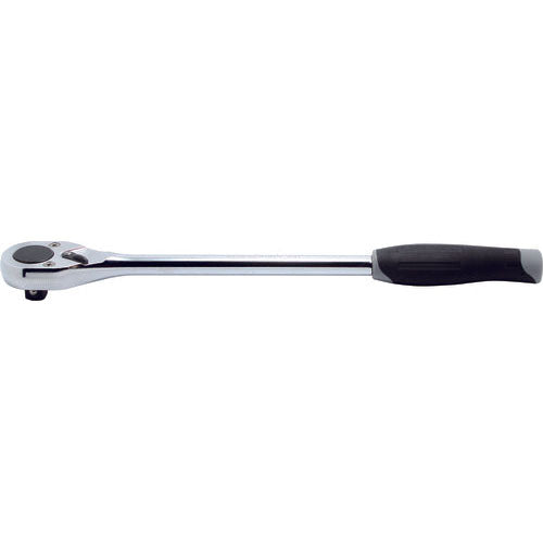 Ko-ken 4749J-380 1/2 Sq. Dr. Ratchet Handle  24 teeth  Length 380mm  Plastic Handle