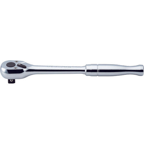 Ko-ken 4750PB 1/2 Sq. Dr. Ratchet Handle  30 teeth  Length 250mm Push Button Polished Handle