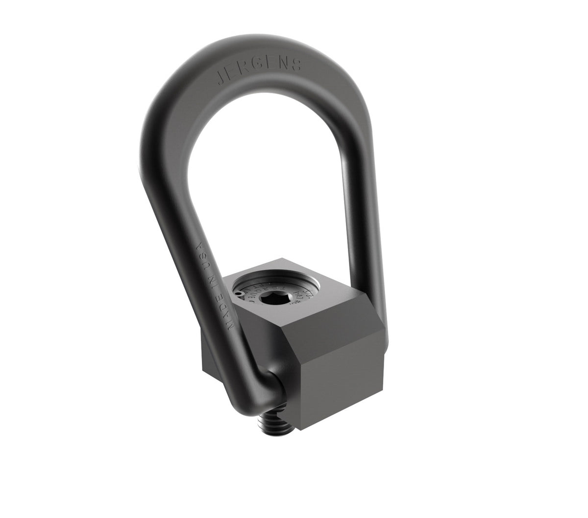 JERGENS HOIST RING, SIDE SWVL, M10, 500 KG LOAD CAPACITY - 47851