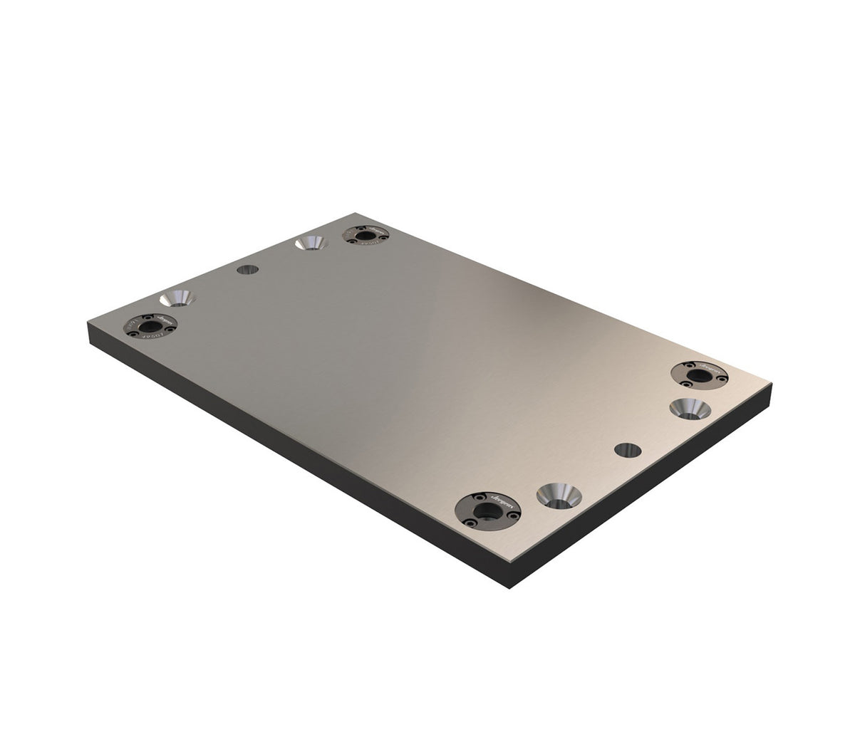 JERGENS SUB PLATE, 10 X 15 X .75 THICK, STEEL BRIDGEPORT STYLE - 49121