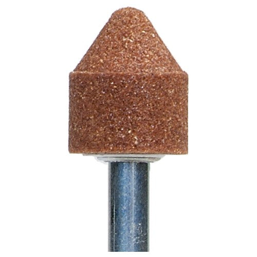 Norton Abrasives MH67A14P24390 11/16" x 7/8" 1/4" Spindle Gemini Mounted Point A1460 Grit Aluminum Oxide