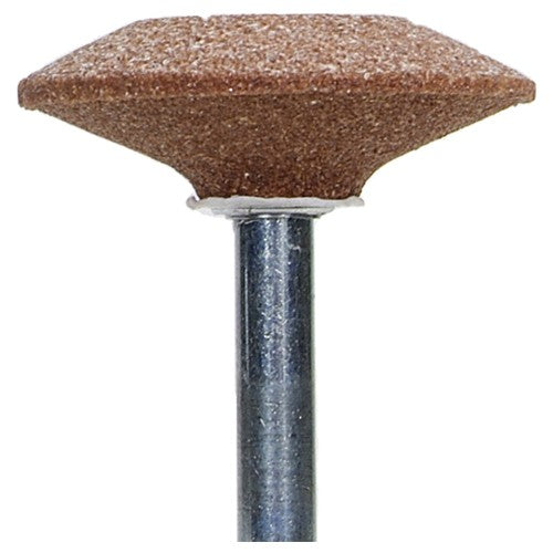 Norton Abrasives MH67B73P24435 1/2" x 3/32" 1/8" Spindle Mounted Point B7360 Grit Aluminum Oxide