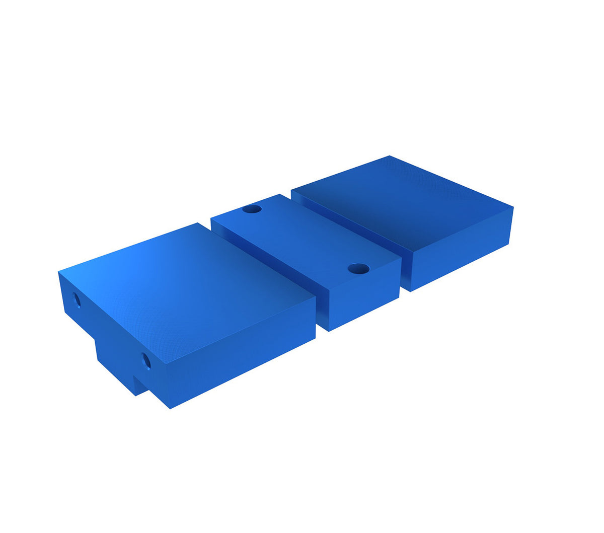 JERGENS SOFT JAW, FIXED, WIDE 6IN - 49435