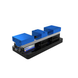 JERGENS PROD VISE, 4IN, UNIVERSAL BASE, W/MACHINABLE SOFT JAWS - 49471