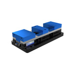 JERGENS PROD VISE, 6IN, UNIVERSAL BASE, W/MACHINABLE SOFT JAWS - 49472