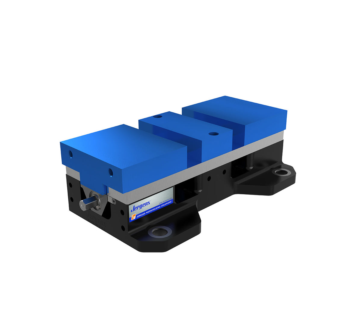 JERGENS PROD VISE, 6IN, UNIVERSAL BASE, SHORT, ALUM SOFT JAWS - 49494