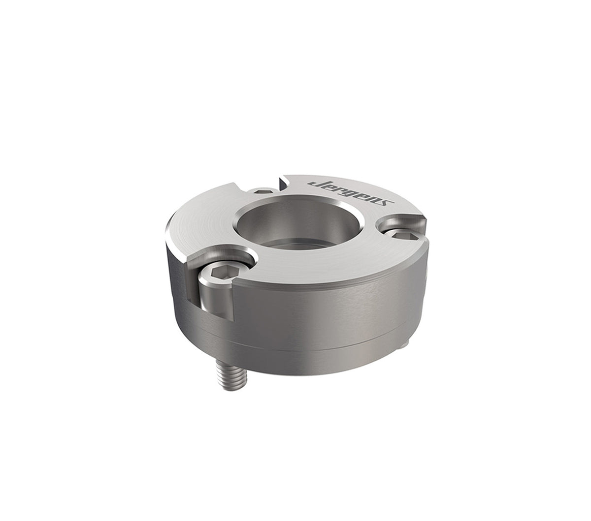 JERGENS RECEIVER BUSHING, 35MM FACE MT, SS, BALL LOCK, SBLB-35-RC - 49504SS