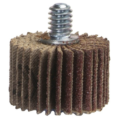 Norton Abrasives MH61FW0102640 1-5/8" x 1" x 1/4" Metal R207 Flap Wheel 120 Grit Aluminum Oxide