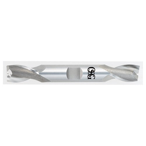 OSG USA, Inc. TP365220300 1/4 Dia. ?3/8 Shank ?1/2 DOC ?3-1/8 OAL, HSSCo, Bright, 2 Flute, Solid End Mill